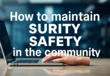 كيفية الحفاظ على الأمن والسلامة في المجتمع How to maintain security and safety in the community