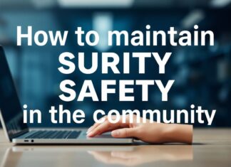 كيفية الحفاظ على الأمن والسلامة في المجتمع How to maintain security and safety in the community