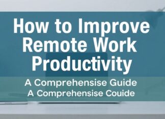 كيفية تحسين الإنتاجية في العمل عن بعد: دليل شامل How to Improve Remote Work Productivity: A Comprehensive Guide