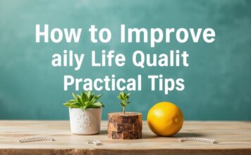 كيفية تحسين جودة الحياة اليومية: نصائح عملية How to Improve Daily Life Quality: Practical Tips