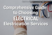 دليل شامل لاختيار أفضل خدمات التركيب الكهربائي Comprehensive Guide to Choosing the Best Electrical Installation Services