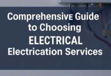 دليل شامل لاختيار أفضل خدمات التركيب الكهربائي Comprehensive Guide to Choosing the Best Electrical Installation Services