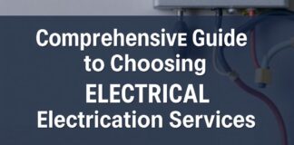 دليل شامل لاختيار أفضل خدمات التركيب الكهربائي Comprehensive Guide to Choosing the Best Electrical Installation Services