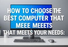 كيفية اختيار أفضل جهاز كمبيوتر يتوافق مع احتياجاتك How to Choose the Best Computer That Meets Your Needs