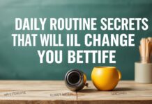 أسرار الروتين اليومي التي ستغير حياتك إلى الأفضل Daily Routine Secrets That Will Change Your Life for the Better