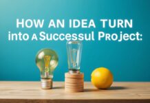 كيف تتحول فكرة إلى مشروع ناجح: حكايتي مع startup How an Idea Turns into a Successful Project: My Startup Story