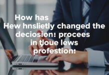 كيف غيّرت التكنولوجيا طريقة اتخاذ المقررات في مهنة القانون؟ How has technology changed the decision-making process in the legal profession?